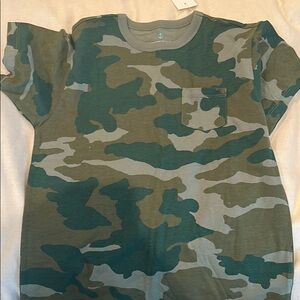 Crewcuts camo T-shirt